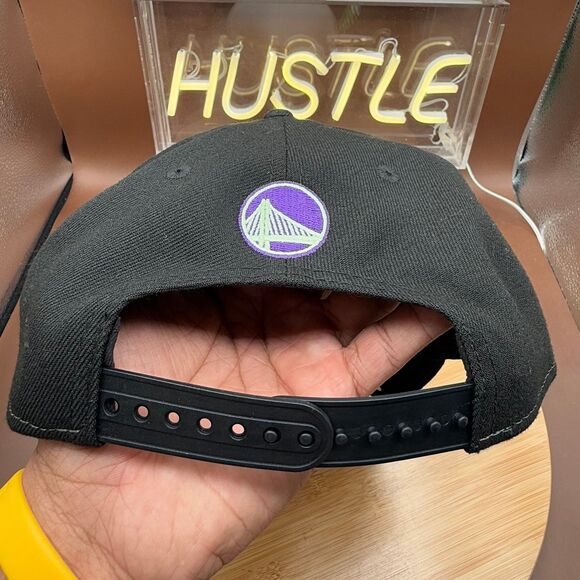 New Era Golden State Warriors A-Frame NBA 9FORTY snapback NWT - Picture 6 of 7